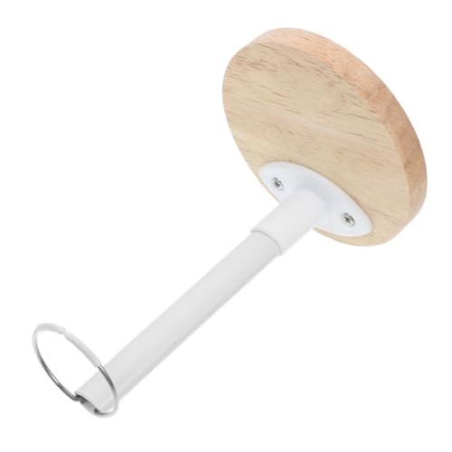 PartyKindom 1 Stück Holz Puppenständer mit Rundbasis Stabiler Doll Bracket für Einfache Präsentation Höhenverstellbar für Schaufenster und Spielzeugregale von PartyKindom