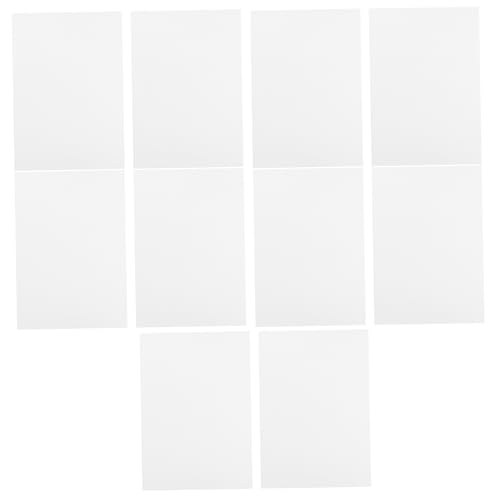 PartyKindom 10 Blatt Blasgeformtes Brett Unterlage Kunst Bunt Dünn Handwerk Zeichnung Drucken Sortiert Farbig Planke Herstellung Basteln Druckplatten Diy-papierschäume Schaum Weiß von PartyKindom