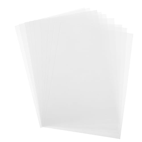 PartyKindom 10 Blatt Matte PVC Druckfolie Bedruckbares Material für Laserdrucker Kratzfest Langlebig für Lesezeichen Kreative Druckprojekte und Karten PartyKindom 10 Blatt Matte PVC Druckfolie Bedruckbares Material für Laserdrucker Kratzfest Langlebig für Lesezeichen Kreative Druckprojekte und Karten von PartyKindom