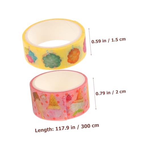 PartyKindom 10 Rollen Food Printing Washi Tapes Dekoratives Scrapbooking Klebeband Leicht Abreißbar Vielseitig für Geschenkverpackung DIY Bastelprojekte Journaling und Schulbedarf PartyKindom 10 Rollen Food Printing Washi Tapes Dekoratives Scrapbooking Klebeband Leicht Abreißbar Vielseitig für Geschenkverpackung DIY Bastelprojekte Journaling und Schulbedarf von PartyKindom