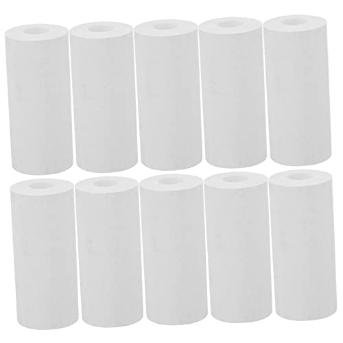 PartyKindom 10 Rollen Selbstklebende Adressetiketten Thermodruckpapier für Versand Korrekturen Vielseitige Beschriftungsaufkleber für Dokumente Etikettierung Organisation von PartyKindom
