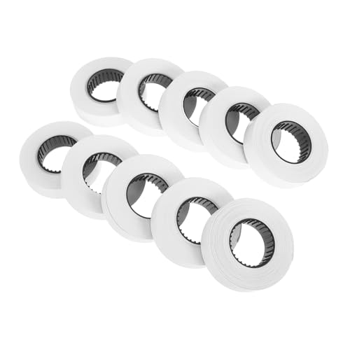 PartyKindom 10 Rollen Spezialpapier Für Preisauszeichnungsmaschinen Etiketten Preisauszeichner Etikettieraufkleber Preisauszeichnerteile Etikettierzubehör Aufkleberpapier PartyKindom 10 Rollen Spezialpapier Für Preisauszeichnungsmaschinen Etiketten Preisauszeichner Etikettieraufkleber Preisauszeichnerteile Etikettierzubehör Aufkleberpapier von PartyKindom
