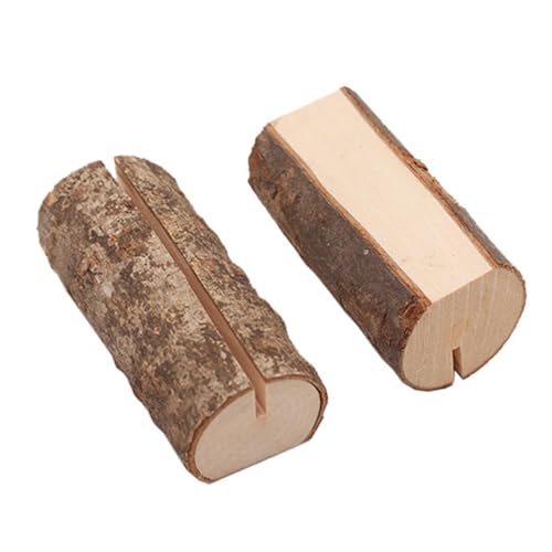 PartyKindom 10 Stück LOG -Stumpf klebriger Notensitz Halter aus Holz Namensschild aus Holz Protokoll PartyKindom 10 Stück LOG -Stumpf klebriger Notensitz Halter aus Holz Namensschild aus Holz Protokoll von PartyKindom