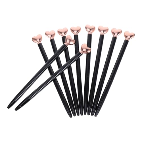PartyKindom 10 Stück Liebeskugelschreiber Kugelschreiber Schwarze Geschenkstifte Valentinstag Herzförmige Stifte Niedliche Dekorative Stifte Hochzeitsgeschenk Multifunktions Schreibstift PartyKindom 10 Stück Liebeskugelschreiber Kugelschreiber Schwarze Geschenkstifte Valentinstag Herzförmige Stifte Niedliche Dekorative Stifte Hochzeitsgeschenk Multifunktions Schreibstift von PartyKindom