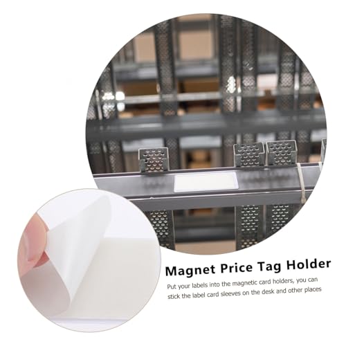 PartyKindom 10 Stück Magnetische PVC Labelkartenhalter mit Transparentem Sichtfenster Selbstklebend für Büro Lager Schule Wiederverwendbare Einfache Anbringung und Vielseitig Nutzbar PartyKindom 10 Stück Magnetische PVC Labelkartenhalter mit Transparentem Sichtfenster Selbstklebend für Büro Lager Schule Wiederverwendbare Einfache Anbringung und Vielseitig Nutzbar von PartyKindom