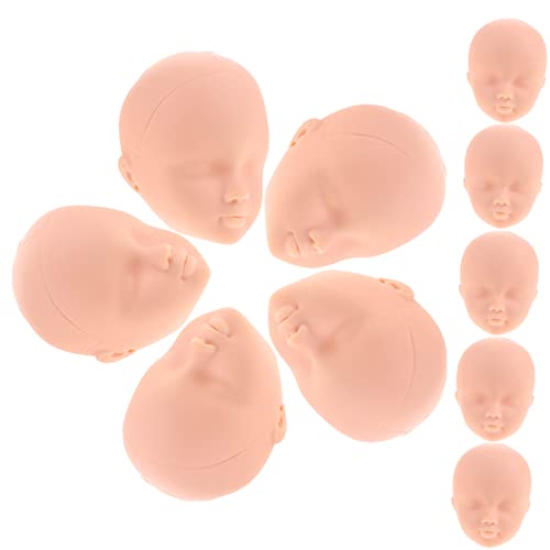 PartyKindom 10 Stück Puppenkopf anziehen Make -up -Puppe üben große Puppe Miniatur Teile Zeichnung nur puppenköpfe schminkköpfe kreativer Spielzeugkopf Plüschspielzeug, das Köpfe Macht Plastik PartyKindom 10 Stück Puppenkopf anziehen Make -up -Puppe üben große Puppe Miniatur Teile Zeichnung nur puppenköpfe schminkköpfe kreativer Spielzeugkopf Plüschspielzeug, das Köpfe Macht Plastik von PartyKindom