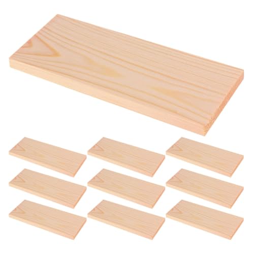 PartyKindom 10 Stück Rechteckige Holzplatten Stabilem Unlackiertem Holz für DIY Projekte Modellbau und Schulprojekte für Kreative Bastelarbeiten und Kunsthandwerk PartyKindom 10 Stück Rechteckige Holzplatten Stabilem Unlackiertem Holz für DIY Projekte Modellbau und Schulprojekte für Kreative Bastelarbeiten und Kunsthandwerk von PartyKindom