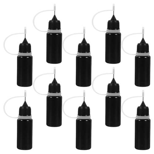 PartyKindom 10 Stück Squeeze Flaschen mit Spitze Tragbare Applikatorflaschen für Flüssigkeiten und Kleber Lichtundurchlässige Flaschen für Kosmetik und Mehr für Reisen und Unterwegs PartyKindom 10 Stück Squeeze Flaschen mit Spitze Tragbare Applikatorflaschen für Flüssigkeiten und Kleber Lichtundurchlässige Flaschen für Kosmetik und Mehr für Reisen und Unterwegs von PartyKindom