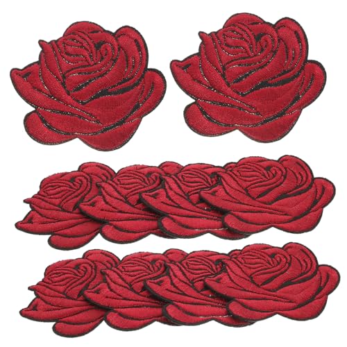 PartyKindom 10 Stück Teiliges Bestickte Bügelflicken Hochwertige Stoffapplikationen zum Aufnähen und Reparieren von Kleidung DIY Nähzubehör für Hüte Taschen Pullover Langlebig und PartyKindom 10 Stück Teiliges Bestickte Bügelflicken Hochwertige Stoffapplikationen zum Aufnähen und Reparieren von Kleidung DIY Nähzubehör für Hüte Taschen Pullover Langlebig und von PartyKindom
