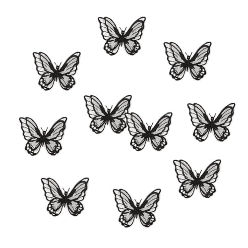 PartyKindom 10 Stück Teiliges Bestickte Schmetterling Applikationen aus Langlebige Näh Deko für Kleidung Rucksäcke und Röcke Verzierungen für DIY Nähprojekte und Kleidungsreparatur PartyKindom 10 Stück Teiliges Bestickte Schmetterling Applikationen aus Langlebige Näh Deko für Kleidung Rucksäcke und Röcke Verzierungen für DIY Nähprojekte und Kleidungsreparatur von PartyKindom