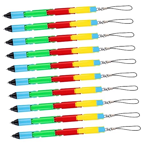 PartyKindom 10 Stück Teiliges Biegsamer Faltbarer Kugelschreiber Glattes Schreiben Kreative Stifte für Schüler Langlebig und Flexibel als oder Schulpreis PartyKindom 10 Stück Teiliges Biegsamer Faltbarer Kugelschreiber Glattes Schreiben Kreative Stifte für Schüler Langlebig und Flexibel als oder Schulpreis von PartyKindom