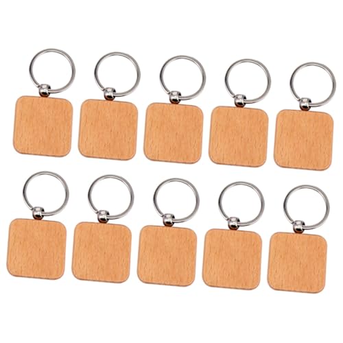 PartyKindom 10 Stück Teiliges Blanko Holz Schlüsselanhänger aus Buchenholz DIY Rohlinge für Gravur und Bemalung Runde und Gemischte Formen Vielseitig als Schlüsselring oder Taschenanhänger PartyKindom 10 Stück Teiliges Blanko Holz Schlüsselanhänger aus Buchenholz DIY Rohlinge für Gravur und Bemalung Runde und Gemischte Formen Vielseitig als Schlüsselring oder Taschenanhänger von PartyKindom