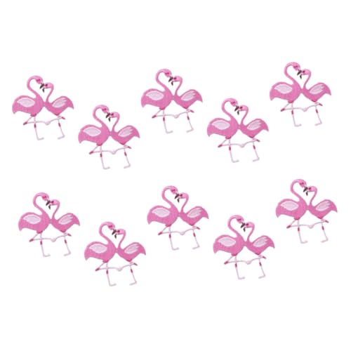 PartyKindom 10 Stück Teiliges Flamingo Aufnäher zum Aufnähen Bestickte Applikationen für Kleidung Hüte Jacken Taschen Langlebige DIY Patches zur Reparatur und Dekoration PartyKindom 10 Stück Teiliges Flamingo Aufnäher zum Aufnähen Bestickte Applikationen für Kleidung Hüte Jacken Taschen Langlebige DIY Patches zur Reparatur und Dekoration von PartyKindom