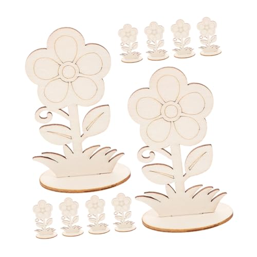 PartyKindom 10 Stück Teiliges Holzblumen für Basteln Unbehandelte Holzblumen zum Bemalen Leichte DIY Holzblume Ornamente für Tischdekoration Hochzeit Raumdeko Kreative Handarbeit PartyKindom 10 Stück Teiliges Holzblumen für Basteln Unbehandelte Holzblumen zum Bemalen Leichte DIY Holzblume Ornamente für Tischdekoration Hochzeit Raumdeko Kreative Handarbeit von PartyKindom