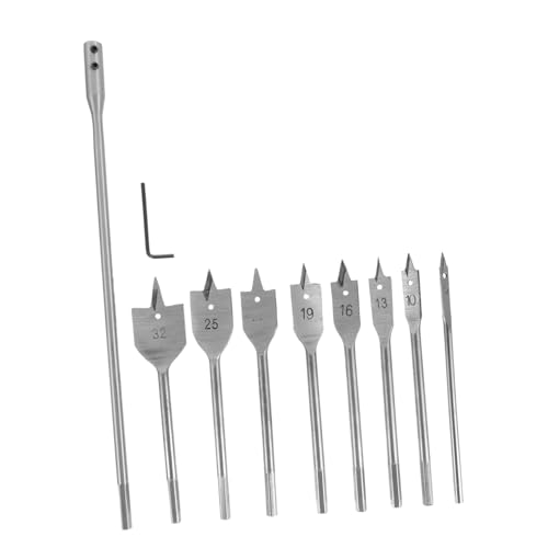 PartyKindom 10 Stück Teiliges Holzbohrer Hochleistungs bohrkopf aus Hochkohlenstoffstahl Präzises Holz Kunststofflochbohren Kompatibel mit Elektrowerkzeugen Glatte Bohrlöcher ohne Ausrisse PartyKindom 10 Stück Teiliges Holzbohrer Hochleistungs bohrkopf aus Hochkohlenstoffstahl Präzises Holz Kunststofflochbohren Kompatibel mit Elektrowerkzeugen Glatte Bohrlöcher ohne Ausrisse von PartyKindom