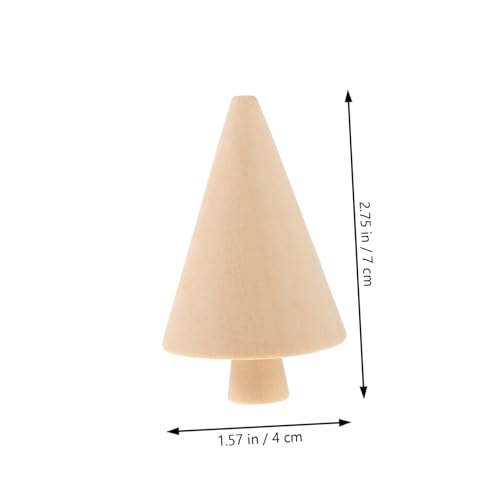 PartyKindom 10 Stück Teiliges Kleine Holz Weihnachtsbäume zum Bemalen Kreative DIY Basteldeko für Glatte Oberfläche Natürliche Holzfiguren für Weihnachtsdeko und Festgestaltung PartyKindom 10 Stück Teiliges Kleine Holz Weihnachtsbäume zum Bemalen Kreative DIY Basteldeko für Glatte Oberfläche Natürliche Holzfiguren für Weihnachtsdeko und Festgestaltung von PartyKindom