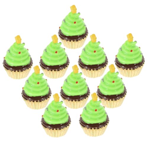 PartyKindom 10 Stück Teiliges Künstliche Cupcake Deko aus Widerstandsfähigem Harz Realistische Simulation für Weihnachtsbaum Vielseitig als Fotorequisite und Wohnraumdekoration Geeignet PartyKindom 10 Stück Teiliges Künstliche Cupcake Deko aus Widerstandsfähigem Harz Realistische Simulation für Weihnachtsbaum Vielseitig als Fotorequisite und Wohnraumdekoration Geeignet von PartyKindom