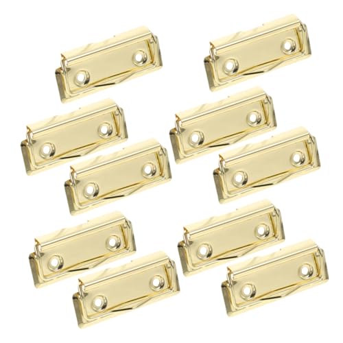 PartyKindom 10 Stück Teiliges Metallklemmbrett clips aus Aluminiumlegierung Robuste Schreibtafel clamps für Büro Schule und Zuhause Vielseitig Einsetzbare Dokumentenhalter Praktische Klemmen PartyKindom 10 Stück Teiliges Metallklemmbrett clips aus Aluminiumlegierung Robuste Schreibtafel clamps für Büro Schule und Zuhause Vielseitig Einsetzbare Dokumentenhalter Praktische Klemmen von PartyKindom