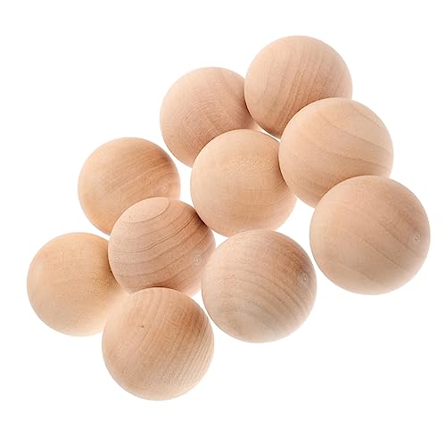 PartyKindom 10 Stück Teiliges Naturbelassene Holz Kugeln Durchmesser Solide Glatte Holzkugeln zum Bemalen und Basteln DIY Holzperlen für Handwerksprojekte und Kreative Dekoration PartyKindom 10 Stück Teiliges Naturbelassene Holz Kugeln Durchmesser Solide Glatte Holzkugeln zum Bemalen und Basteln DIY Holzperlen für Handwerksprojekte und Kreative Dekoration von PartyKindom
