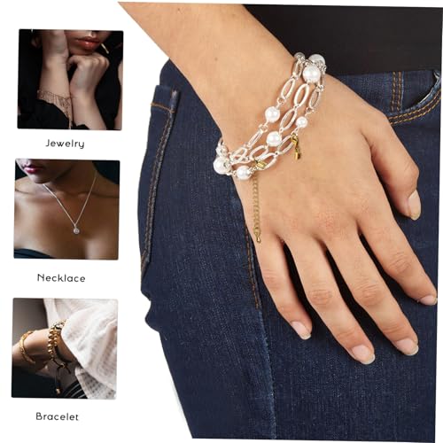PartyKindom 10 Stück Teiliges Schmuckverschluss Karabinerverschlüssen und Biegeringen Vielseitige Endstücke für Halsketten Armbänder und DIY schmuckherstellung Langlebig und Einfach zu von PartyKindom