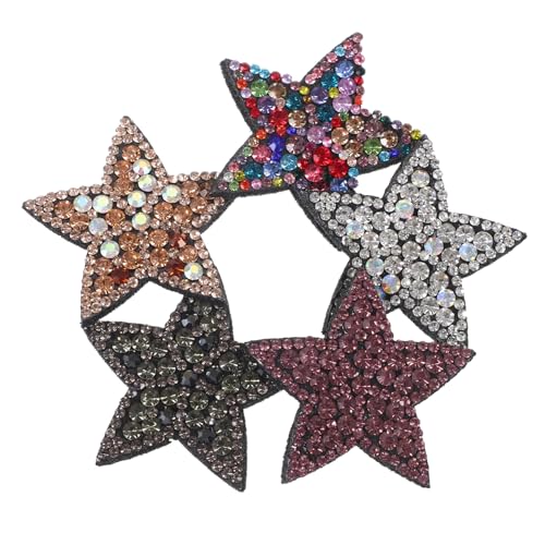 PartyKindom 10 Stück Teiliges Sternförmige Bügel und Näh Patches Rosa Champagner und Dekorative DIY Kleidung Hut und Tasche Applikationen für Reparatur und Verschönerung PartyKindom 10 Stück Teiliges Sternförmige Bügel und Näh Patches Rosa Champagner und Dekorative DIY Kleidung Hut und Tasche Applikationen für Reparatur und Verschönerung von PartyKindom