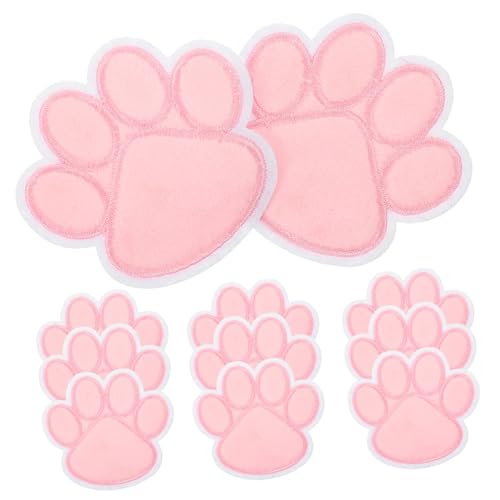 PartyKindom 10 Stück Teiliges Stickerei Patches zum Aufnähen DIY Applikationen für Kleidung Hüte und Taschen für Kreative Bastelprojekte Waschbar und Langlebig von PartyKindom