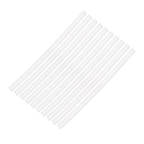 PartyKindom 10 Stück Teiliges Transparente Heißklebepistolen Sticks Geruchloser Flexibler Klebestreifen mit Starker Haftung für Holz Metall Papier und Vielseitig Einsetzbar von PartyKindom