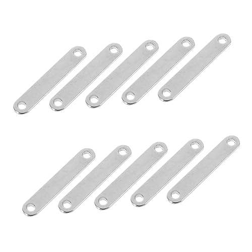PartyKindom 10 Stück Verbindungsstücke für DIY Schmuck Armband Zubehör Pendants Kreative Schmuckherstellung Langlebig und Vielseitig von PartyKindom