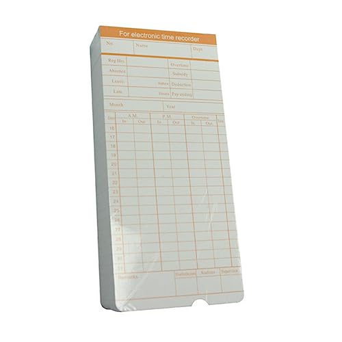 PartyKindom 100 Blatt Anwesenheit papier karte Farben Kartenunterlagen für Mitarbeiter Teilnahme Büro Die Aufnahme herrenuhren Zeitkarten wöchentlich Minikarten Karteikarte Zufällige Farbe PartyKindom 100 Blatt Anwesenheit papier karte Farben Kartenunterlagen für Mitarbeiter Teilnahme Büro Die Aufnahme herrenuhren Zeitkarten wöchentlich Minikarten Karteikarte Zufällige Farbe von PartyKindom