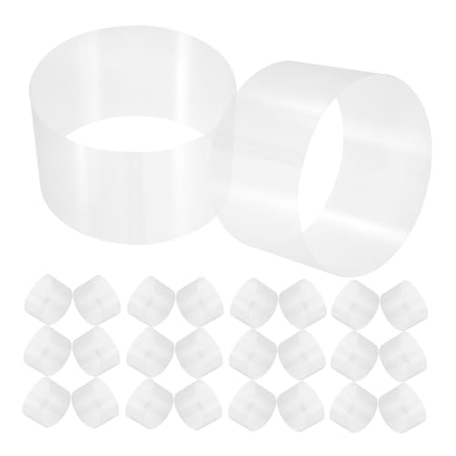 PartyKindom 100 Blatt Klare Selbstklebende Tortenfolie Dicke Mousse Kuchen Verpackung Transparente Back Deko DIY Cake Collar für Schokoladen und Geburtstagskuchen PartyKindom 100 Blatt Klare Selbstklebende Tortenfolie Dicke Mousse Kuchen Verpackung Transparente Back Deko DIY Cake Collar für Schokoladen und Geburtstagskuchen von PartyKindom
