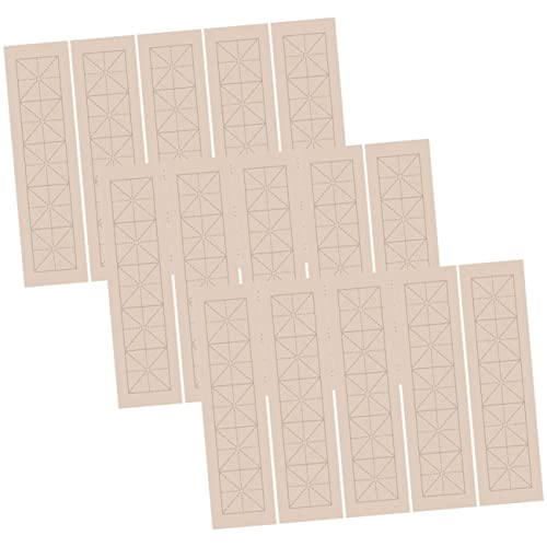 PartyKindom 100 Blatt Kopier Übungspapier Kalligraphie Transparentpapier Reis Kalligraphie Papier Für Anfänger Schreibpapier Kalligraphie Versorgungspapier Für Kalligraphie Papier Braun von PartyKindom