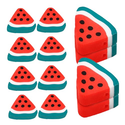 PartyKindom 100 Stück DIY Bastelperlen Wassermelone Polymer Clay Spacer Beads für Schmuckherstellung Armband Zubehör Charms von PartyKindom