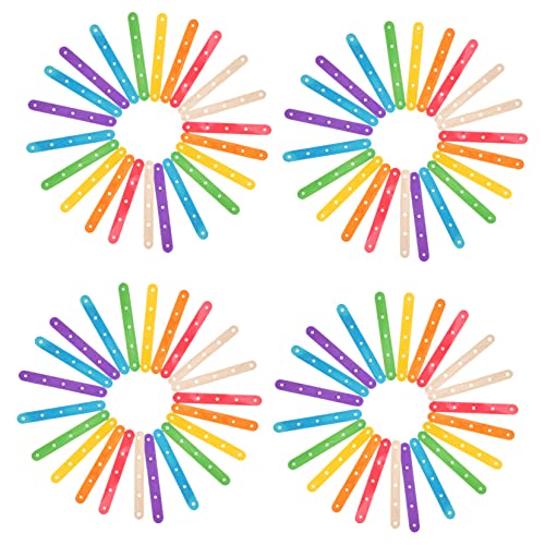PartyKindom 100 Stück Diy Holzstäbchen für Natürliche Lolly Sticks für Bastelprojekte für Partys und Festivals von PartyKindom