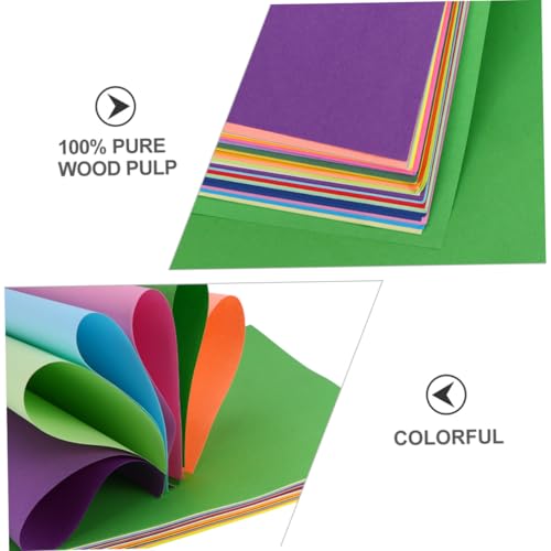 PartyKindom 100 Stück Doppelseitiges Farbiges Origami faltpapier M² Vielseitiges Bastelpapier für DIY Handwerk Kreative Bastelmaterialien für Junge Mädchen und Erwachsene PartyKindom 100 Stück Doppelseitiges Farbiges Origami faltpapier M² Vielseitiges Bastelpapier für DIY Handwerk Kreative Bastelmaterialien für Junge Mädchen und Erwachsene von PartyKindom