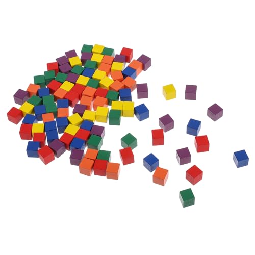 PartyKindom 100 Stück Farbige Bausteine Handwerk Bausteine für Gebäude Mini Ziegelsteine für Bildungsspielzeug Bunt Würfel Quadratische Blöcke Quadratischer Block Bambus PartyKindom 100 Stück Farbige Bausteine Handwerk Bausteine für Gebäude Mini Ziegelsteine für Bildungsspielzeug Bunt Würfel Quadratische Blöcke Quadratischer Block Bambus von PartyKindom