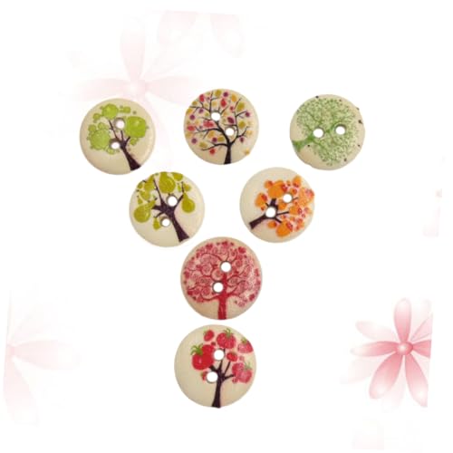 PartyKindom 100 Stück Holzknöpfe mit Obst und Gemüse Naturholz Knöpfe Teiliges für Basteln Nähen Scrapbooking und DIY Dekoration PartyKindom 100 Stück Holzknöpfe mit Obst und Gemüse Naturholz Knöpfe Teiliges für Basteln Nähen Scrapbooking und DIY Dekoration von PartyKindom