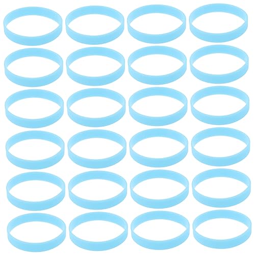 PartyKindom 100 Stück Leuchtende Silikon Armbänder Nachtlicht Armband Kinderfreundlich Flexibel Langlebig Partyzubehör für Silvester Outdoor Aktivitäten PartyKindom 100 Stück Leuchtende Silikon Armbänder Nachtlicht Armband Kinderfreundlich Flexibel Langlebig Partyzubehör für Silvester Outdoor Aktivitäten von PartyKindom