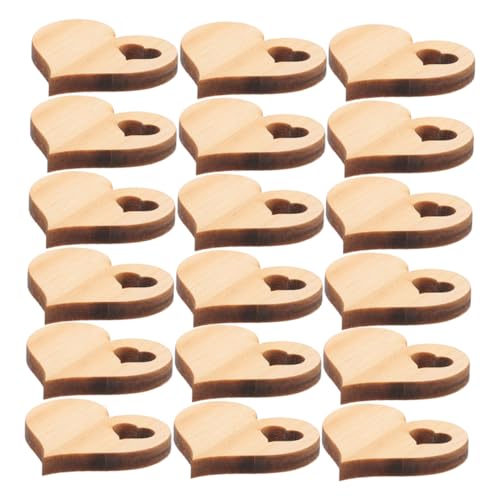 PartyKindom 100 Stück Liebe Holzchip -Dekoration Stichworte Andenken Herz Wanddekoration leer jahrestag reminescence unfertige Holzherzscheiben Herz unfertige Holzscheiben Beige PartyKindom 100 Stück Liebe Holzchip -Dekoration Stichworte Andenken Herz Wanddekoration leer jahrestag reminescence unfertige Holzherzscheiben Herz unfertige Holzscheiben Beige von PartyKindom