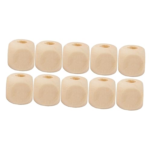 PartyKindom 100 Stück Natürliche Holzperlen Holzfarbe Glatte Oberfläche mit Vielseitige DIY Schmuckperlen für Armbänder Halsketten Heimdekoration und Bastelzubehör PartyKindom 100 Stück Natürliche Holzperlen Holzfarbe Glatte Oberfläche mit Vielseitige DIY Schmuckperlen für Armbänder Halsketten Heimdekoration und Bastelzubehör von PartyKindom