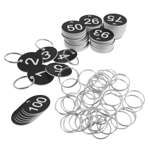 PartyKindom 100 Stück Runde Nummerierte Kunststoff tags mit Metallringen Langlebige Nummerierte Beschriftungsanhänger für Einfache Organisation und Langfristige Nutzung Praktische Leichte PartyKindom 100 Stück Runde Nummerierte Kunststoff tags mit Metallringen Langlebige Nummerierte Beschriftungsanhänger für Einfache Organisation und Langfristige Nutzung Praktische Leichte von PartyKindom
