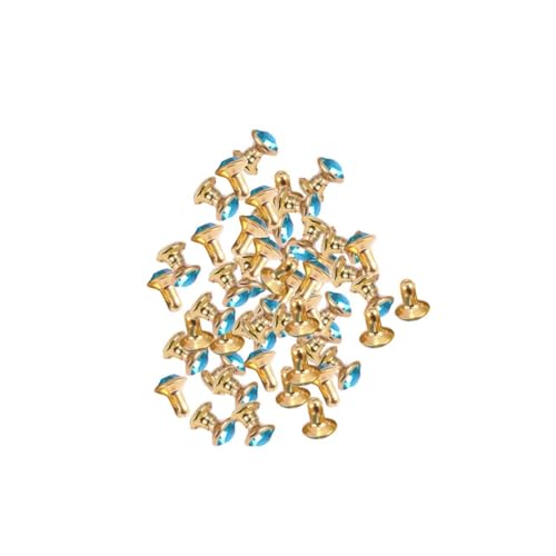 PartyKindom 100 Stück Strass-Nieten Mit Zange – Glitzernde Kristall-Dekoration Für DIY Projekte Bekleidungsherstellung Und Lederhandwerk Perfekt Für Kreative Bastelideen in Lichtblau Mit PartyKindom 100 Stück Strass-Nieten Mit Zange – Glitzernde Kristall-Dekoration Für DIY Projekte Bekleidungsherstellung Und Lederhandwerk Perfekt Für Kreative Bastelideen in Lichtblau Mit von PartyKindom