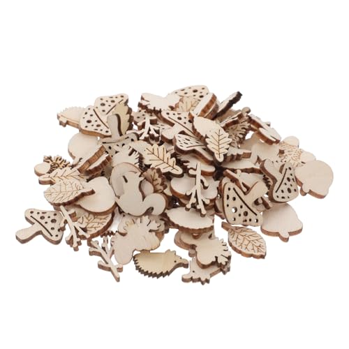 PartyKindom 100 Stück Teiliges Herbst Bastelset Holzscheiben mit Eichhörnchen Pilzen Eicheln und Blättern Unvollendete DIY Holzausschnitte für Kreativen Entwicklung und Herbstlichen Naturdeko PartyKindom 100 Stück Teiliges Herbst Bastelset Holzscheiben mit Eichhörnchen Pilzen Eicheln und Blättern Unvollendete DIY Holzausschnitte für Kreativen Entwicklung und Herbstlichen Naturdeko von PartyKindom