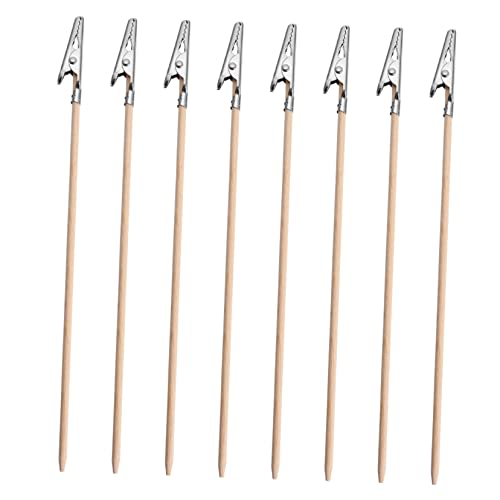 PartyKindom 100 Stück Teiliges Krokodilklemmen Set Lange Alligator Clips für DIY Modellbau und Handwerksprojekte Sicherer Halt Langlebige Holz und Metallkonstruktion PartyKindom 100 Stück Teiliges Krokodilklemmen Set Lange Alligator Clips für DIY Modellbau und Handwerksprojekte Sicherer Halt Langlebige Holz und Metallkonstruktion von PartyKindom