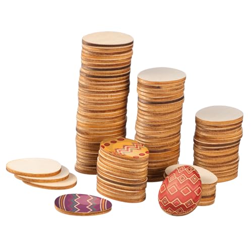 PartyKindom 100 Stück dekorative Holzspäne Planke rustikal drinnen Scheibe Ornament unfertige Holzeiformen Eierdekorationen Eier zum Dekorieren Osterei-Form Holzeier zum Basteln Bambus Beige PartyKindom 100 Stück dekorative Holzspäne Planke rustikal drinnen Scheibe Ornament unfertige Holzeiformen Eierdekorationen Eier zum Dekorieren Osterei-Form Holzeier zum Basteln Bambus Beige von PartyKindom