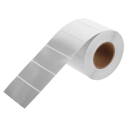 PartyKindom 1000 Stück Druckbare Etiketten für Kleidung Silber Selbstklebend und Kratzfest für Adress und Preisetikettierung Kompatibel mit Druckern PartyKindom 1000 Stück Druckbare Etiketten für Kleidung Silber Selbstklebend und Kratzfest für Adress und Preisetikettierung Kompatibel mit Druckern von PartyKindom