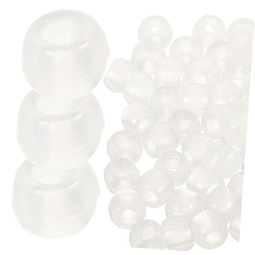 PartyKindom 1000 Stück UV Reactive Perlen Farbwechselnde Kunststoffperlen für DIY Schmuckherstellung Leuchtende UV Beads für Armbänder und für Bastelprojekte von PartyKindom