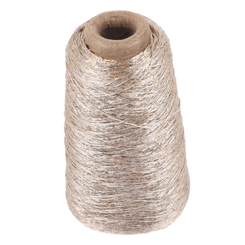 PartyKindom 100G Glitzerndes Baumwollgarn Set Pailletten Häkelgarn für DIY Projekte zum Stricken Häkeln und Basteln von Accessoires und Mustern Goldfarben PartyKindom 100G Glitzerndes Baumwollgarn Set Pailletten Häkelgarn für DIY Projekte zum Stricken Häkeln und Basteln von Accessoires und Mustern Goldfarben von PartyKindom