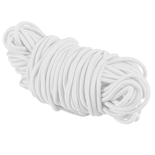 PartyKindom 100M Elastische Schnur Weiße Stretchschnur für DIY Projekte für Schmuck und Bastelarbeiten Langlebig und Einfach PartyKindom 100M Elastische Schnur Weiße Stretchschnur für DIY Projekte für Schmuck und Bastelarbeiten Langlebig und Einfach von PartyKindom