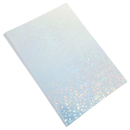 PartyKindom 10Blätter Glänzendes Vinyl Aufkleberpapier Bedruckbare Wasserdichte Etiketten für Tintenstrahldrucker für DIY Projekte und Kreative Anwendungen PartyKindom 10Blätter Glänzendes Vinyl Aufkleberpapier Bedruckbare Wasserdichte Etiketten für Tintenstrahldrucker für DIY Projekte und Kreative Anwendungen von PartyKindom