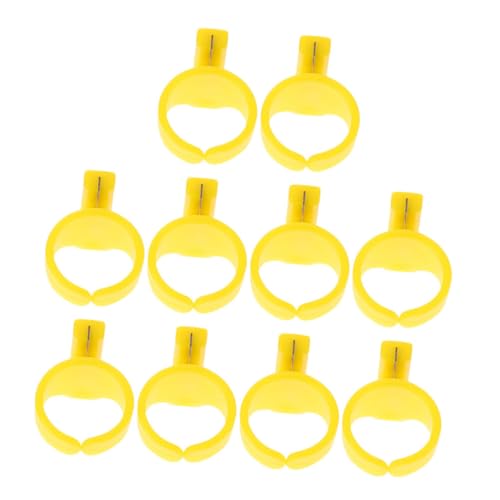 PartyKindom 10Stücke Ballon Schneideringe aus Kunststoff Innovatives Schneidewerkzeug für Sicheres und Schnelles Ballonschneiden bei Partys und Feierlichkeiten von PartyKindom